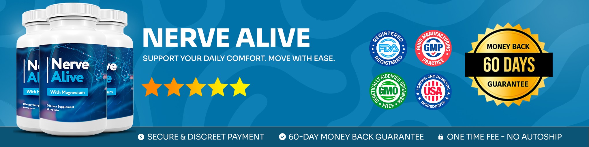 Nerve Alive — Support Your Daily Comfort. Move With Ease.